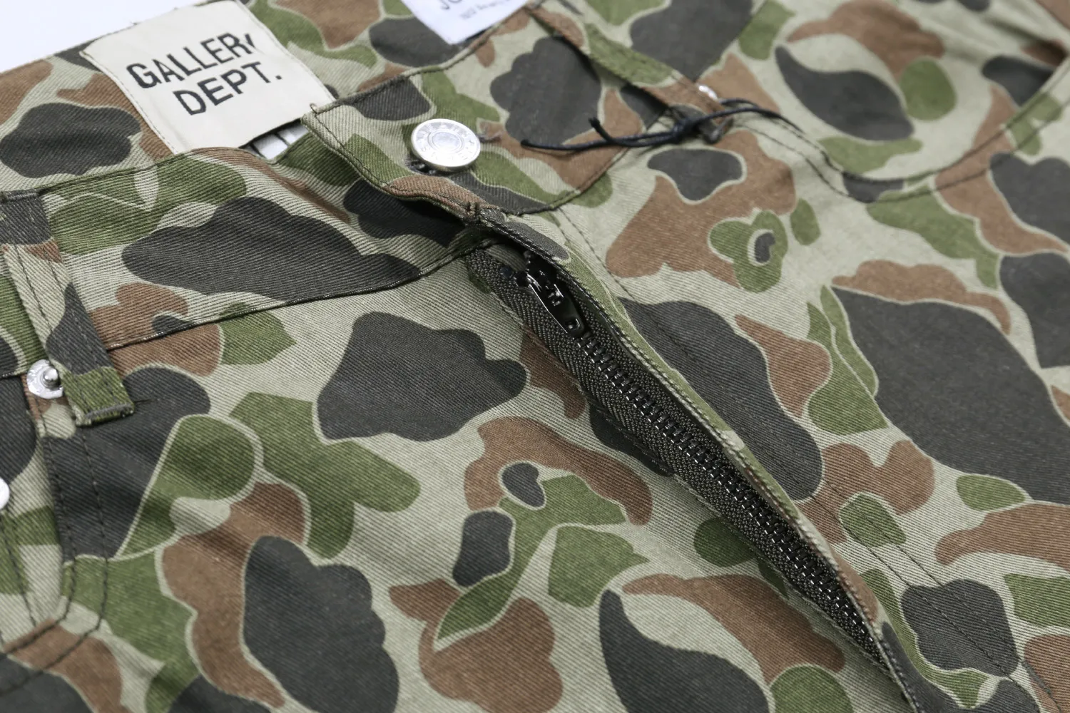 662#Gallery Dept New Washed Camouflage Pants Beauty Trendy Straight Pants Casual Pants Camouflage Color S~XL P230